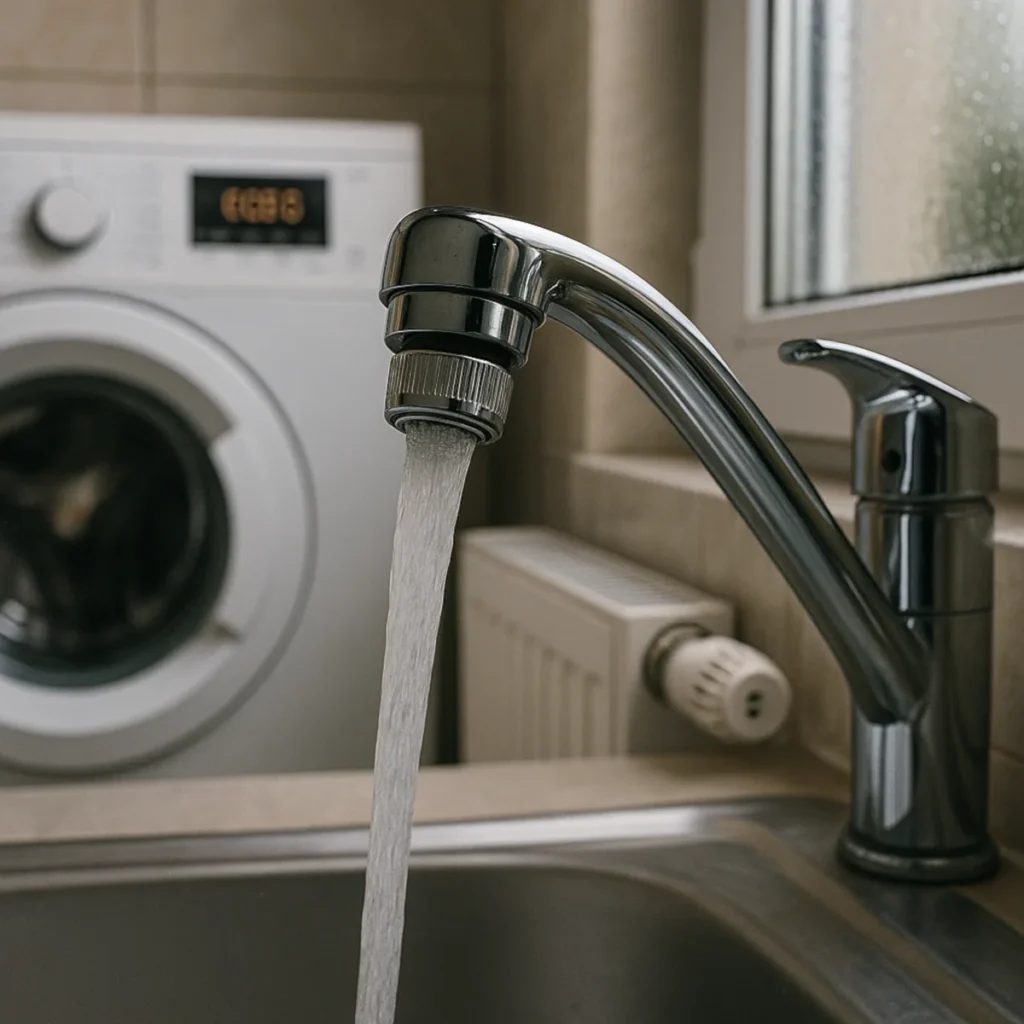 jak obniżyć rachunki domowe – perlator w kranie, pralka w trybie eco i termostat grzejnika