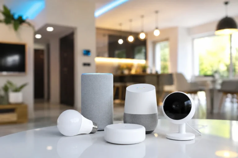 Urządzenia smart home zgodne ze standardem Matter w nowoczesnym domu
